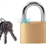 Brass Padlocks 38mm Tri-Link