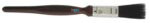 Paint Brush Blk 1/2X38X9mm Animal Hai
