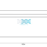 Racing Strip White 20cmx4.5M