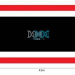 Racing Strips Black/Red 20cmx4.5M