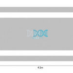 Racing Strips Silver 20cmx4.5M