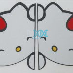 Mirror Sticker Set Hello Kitty