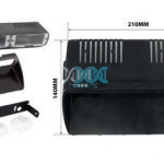 Led With Screen Beacon Lamp Green 210*45mm