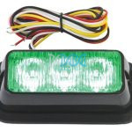 Led Warning Lamp 1W 12V Green