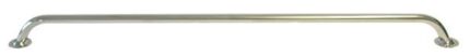 Handrail With Flange End 1000X22mm 316 Stainless Steel
