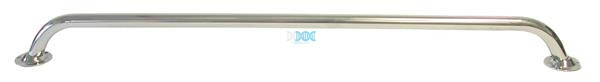 Handrail With Flange End 800X22mm 316 Stainless Steel