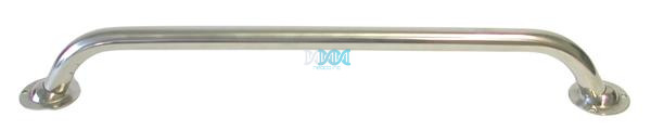 Handrail With Flange End 500X22mm 316 Stainless Steel