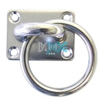 Eye Plate With Ring 10mm 304 Stainless Steel