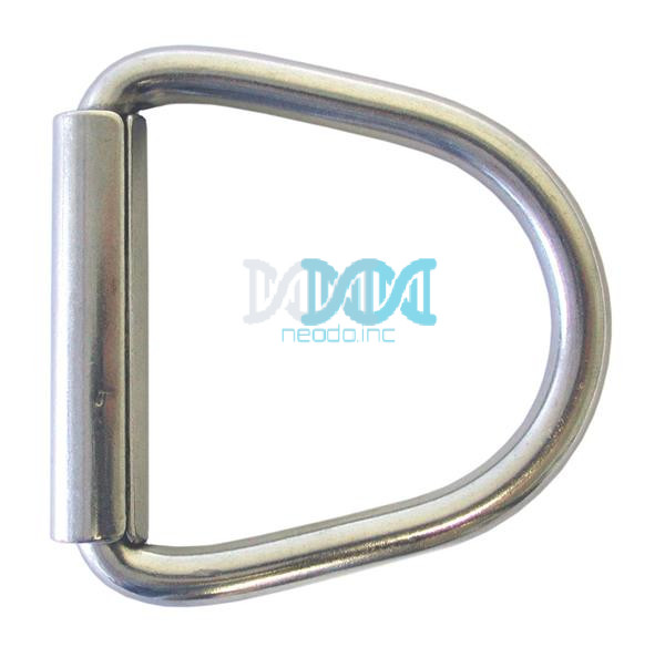D Ring With Roller 7X66X61mm 316 Stainless Steel