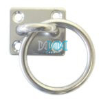 Eye Plate With Ring 5mm 304 Stainless Steel