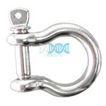 Eu Bow Shackle 8mm 316 Stainless Steel