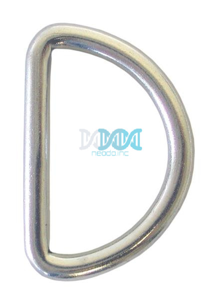 D Ring 4X30X27mm 316 Stainless Steel