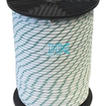 Polyester Braided Rope 8mmx200M White/Green