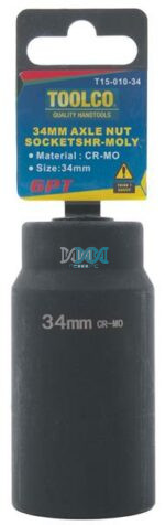 Axle Socket Hd 1/2Dr.6Pt