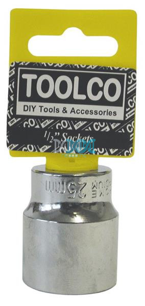 Socket 25mm.1/2Dr.6Pt