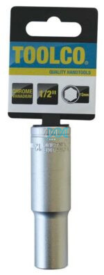 Socket Tube 12mm 1/2Drive 76mm Long
