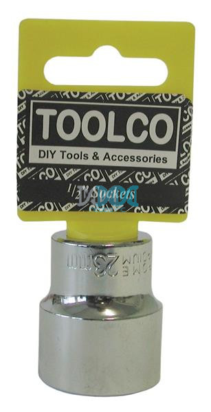 Socket 23mm.1/2Dr.6Pt
