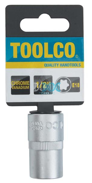 Socket E18 Chrome Vanadium 1/2
