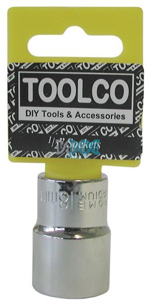 Socket 18mm.1/2Dr.6Pt