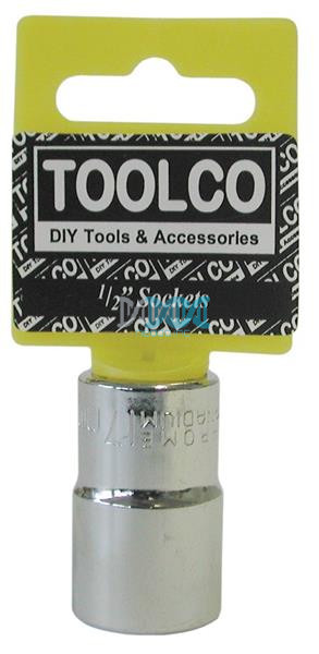 Socket 17mm.1/2Dr.6Pt