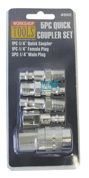 Quick Coupler 5 Piece -Heavy Duty