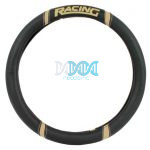 Steering Cover Polyeurathane  Racing Black/Beige