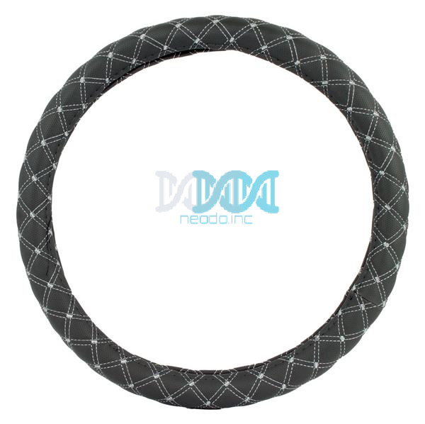 Steering Cover Polyeurathane  Grey/Grey