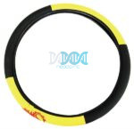 Steering Wheel Cover With Dragon Yellow