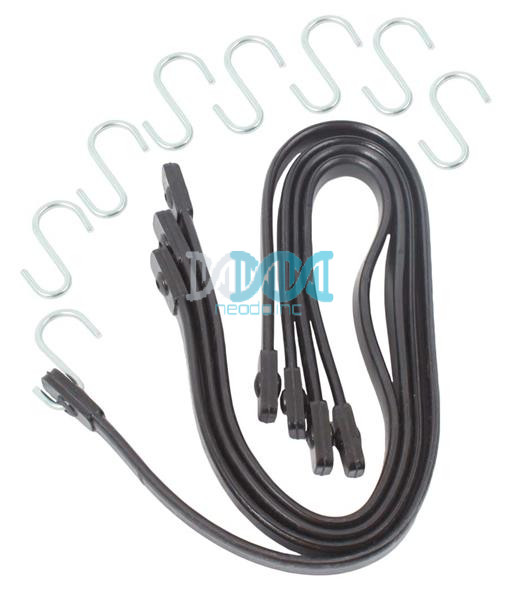 4  Piece Rubber Baggage Strap