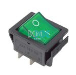 Rocker Switch Green
