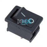 Rocker Switch Black On-Off 2P