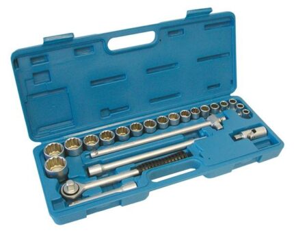 Socket Set 23 Piece Professional 12Pt Blowmoul
