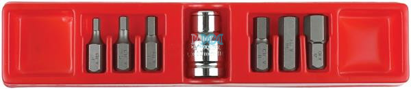Hex Bit Set 1/2 Drive