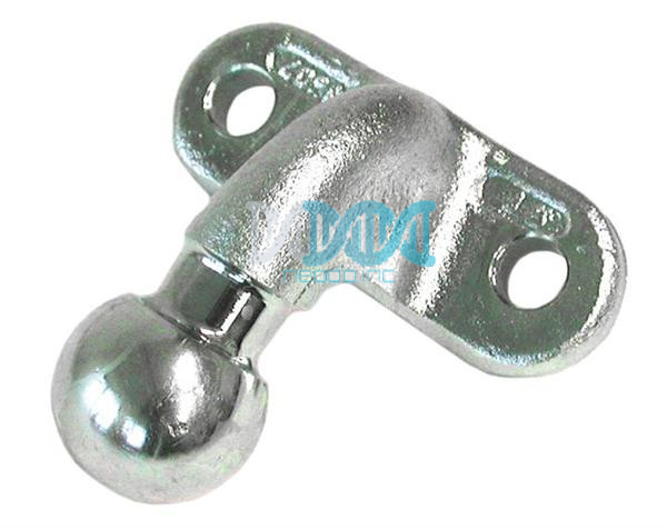 Goose Neck Ball Silver 50mm