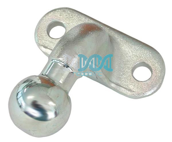 Goose Neck Ball Silver Long