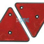 Reflector Red Set 150mm Tri-Angle E4