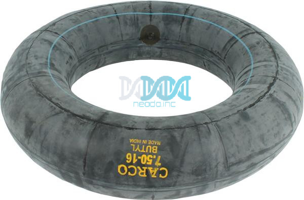 16 (16 Inch) Inner Tyre Tube With Tr75A Valveshort Stem- Size: 750-16