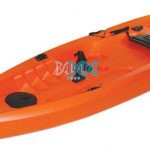 Fishing Kayak Grey With Rod Holder125Kg