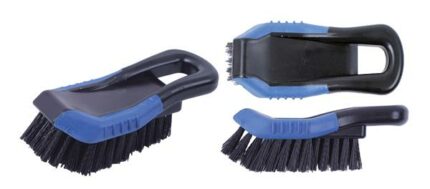 Tire Cleaning Brush With Handle