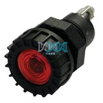 Red Warning Lamp Globe Type.