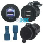 Usb Charge Unit 12V/24V 5V 2.1A/2.1A
