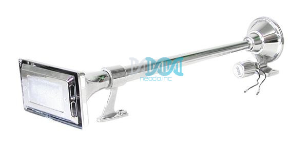 Air Horn Single Sq.Elec/Rf.Mtg