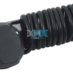 Trailer Socket 7P Prewired With Plate 2M